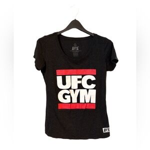 UFC Fitted Women's Black T-Shirt Large